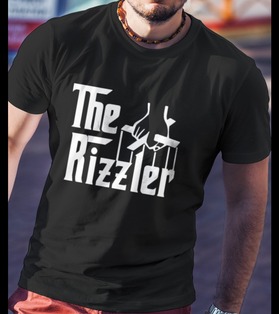 The Rizzler Godfather Hand Manipulation Icon A.J. And Big Justice T-Shirt