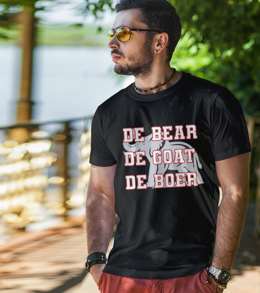 De Bear De Goat De Boer Elephant T-Shirt