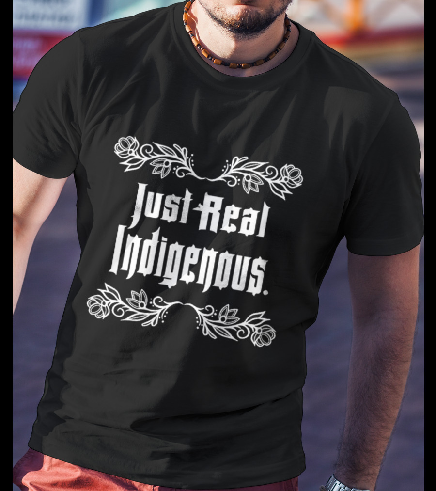 Just Real Indigenous Floral T-Shirt