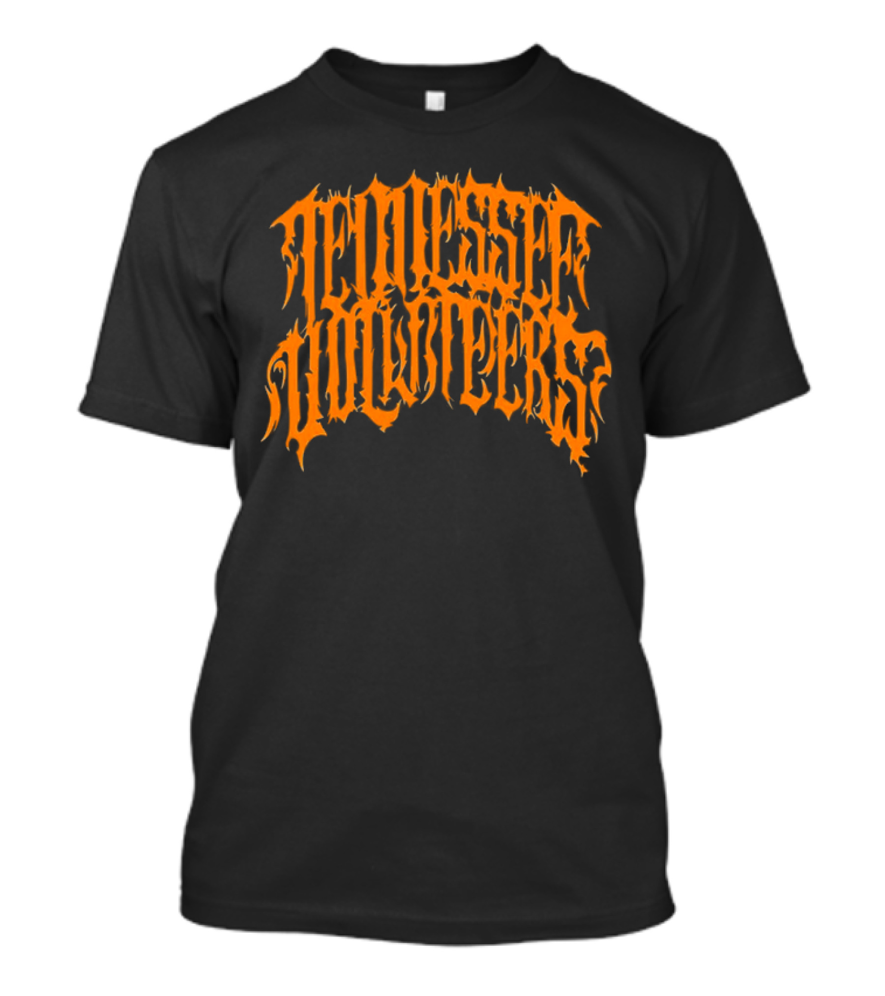 Tennessee Volunteers Fiery Metal Text T-Shirt