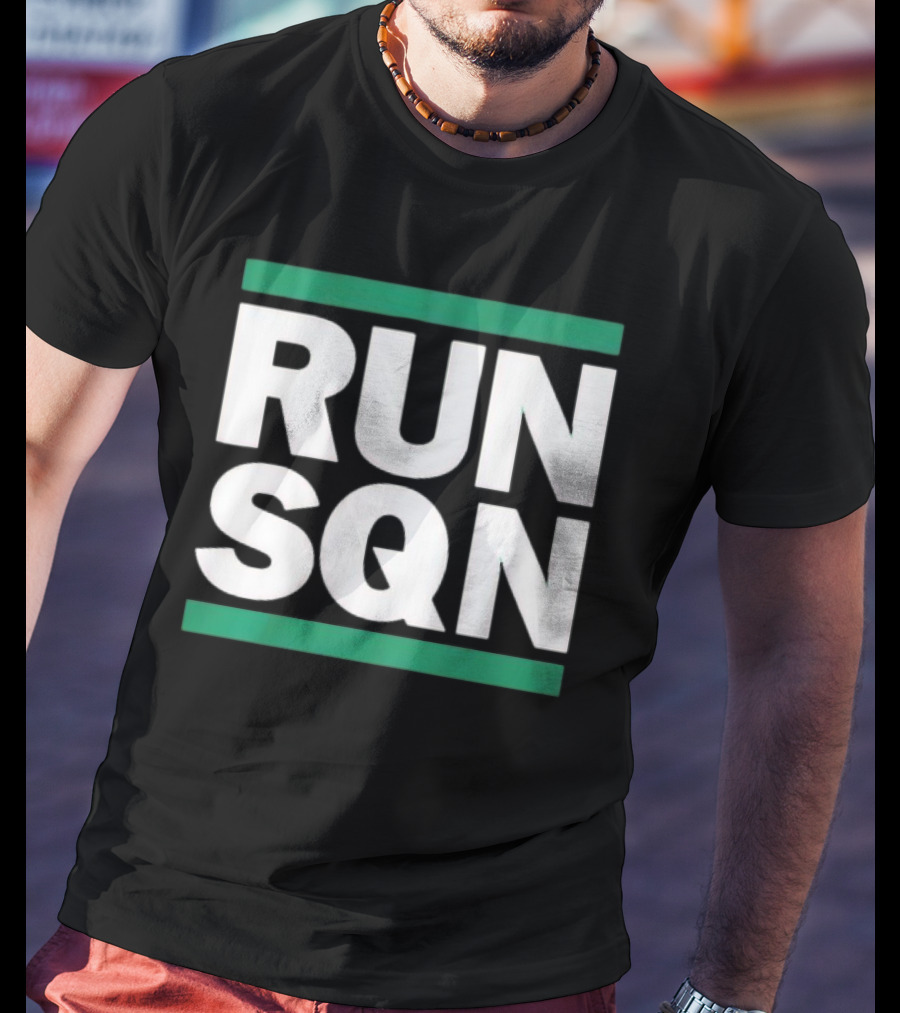 Saquon Barkley RUN SQN Vintage Philadelphia Eagles T-Shirt