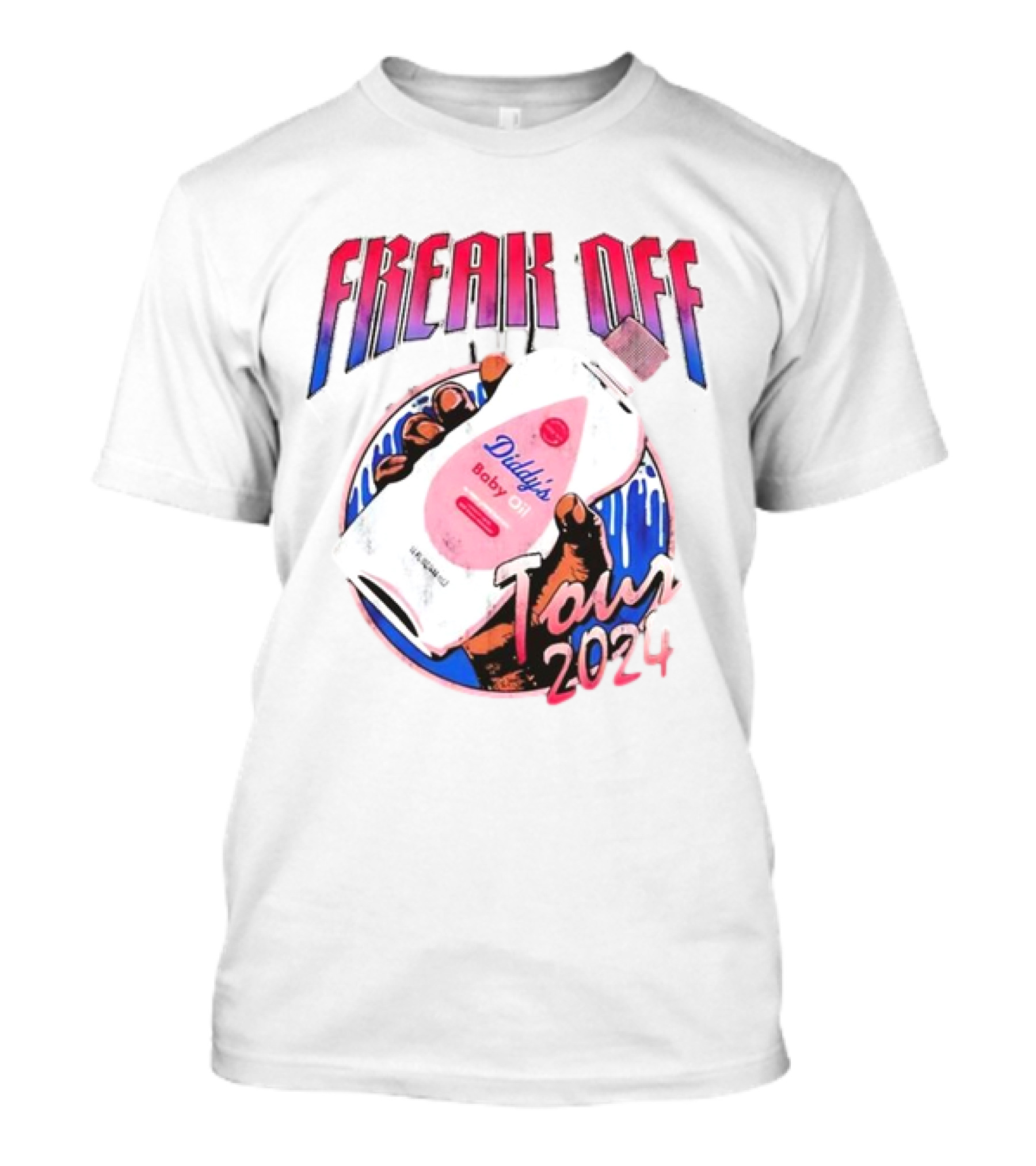 Freak Off Diddy's Baby Oil Tour T-Shirt
