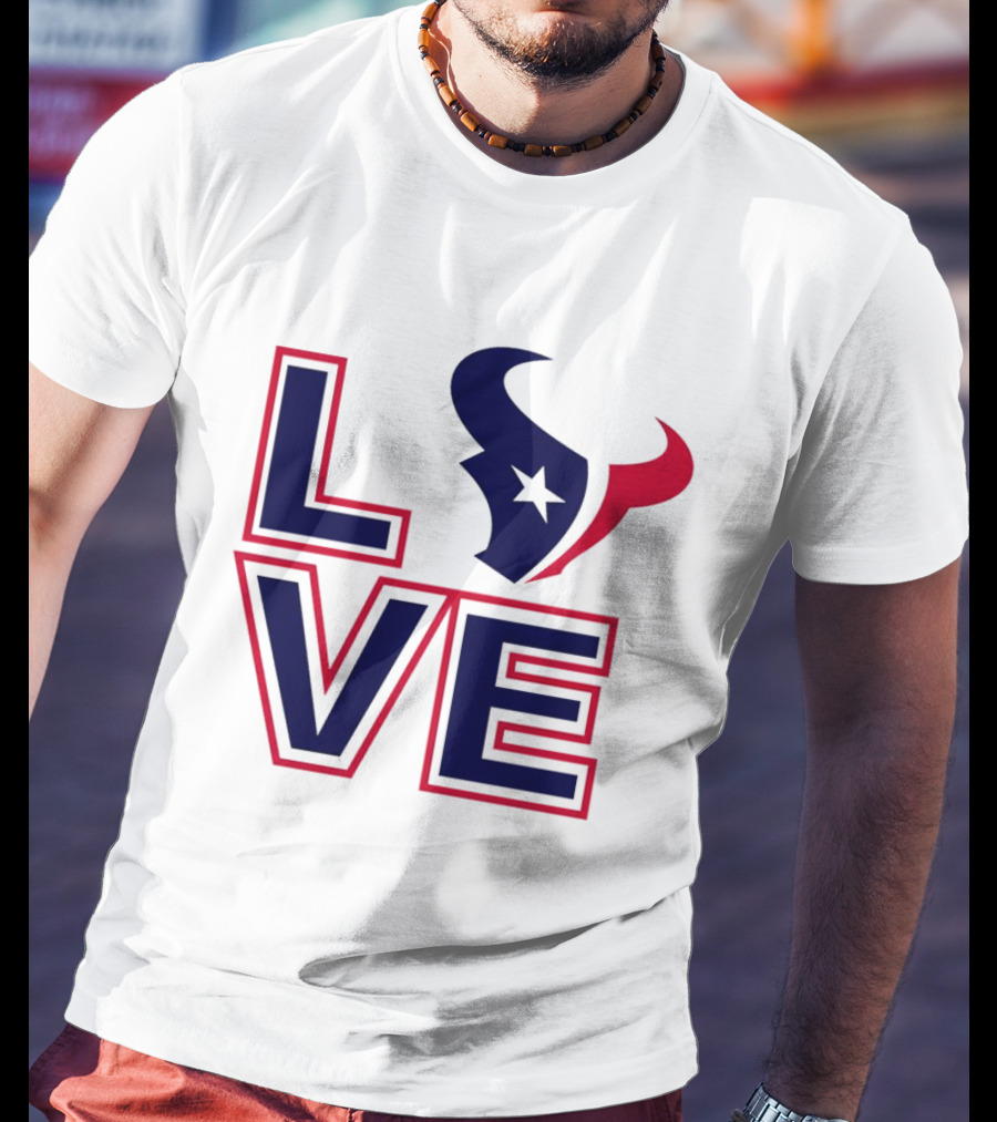 Houston Texans NFL Love Football Season T-Shirt