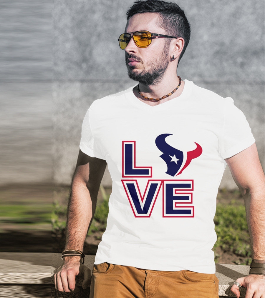 Houston Texans NFL Love Football Season T-Shirt