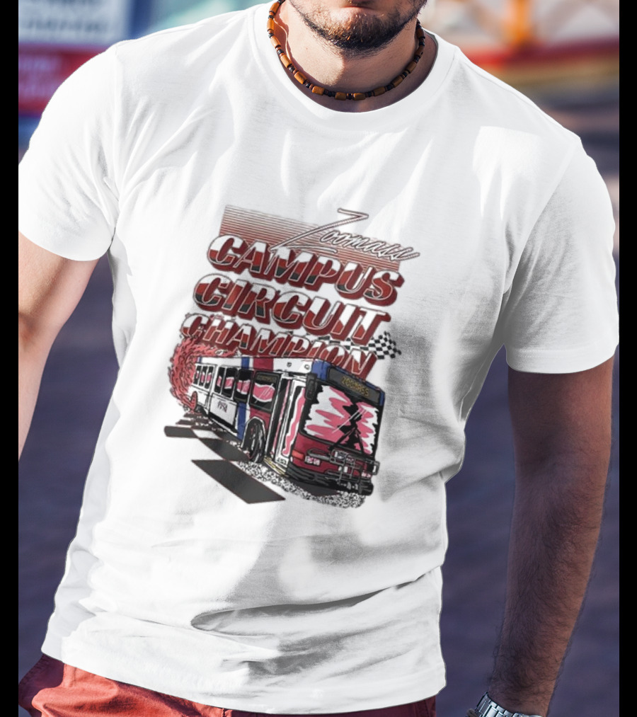 Campus Circuit Champion Zomass Racing Bus T-Shirt