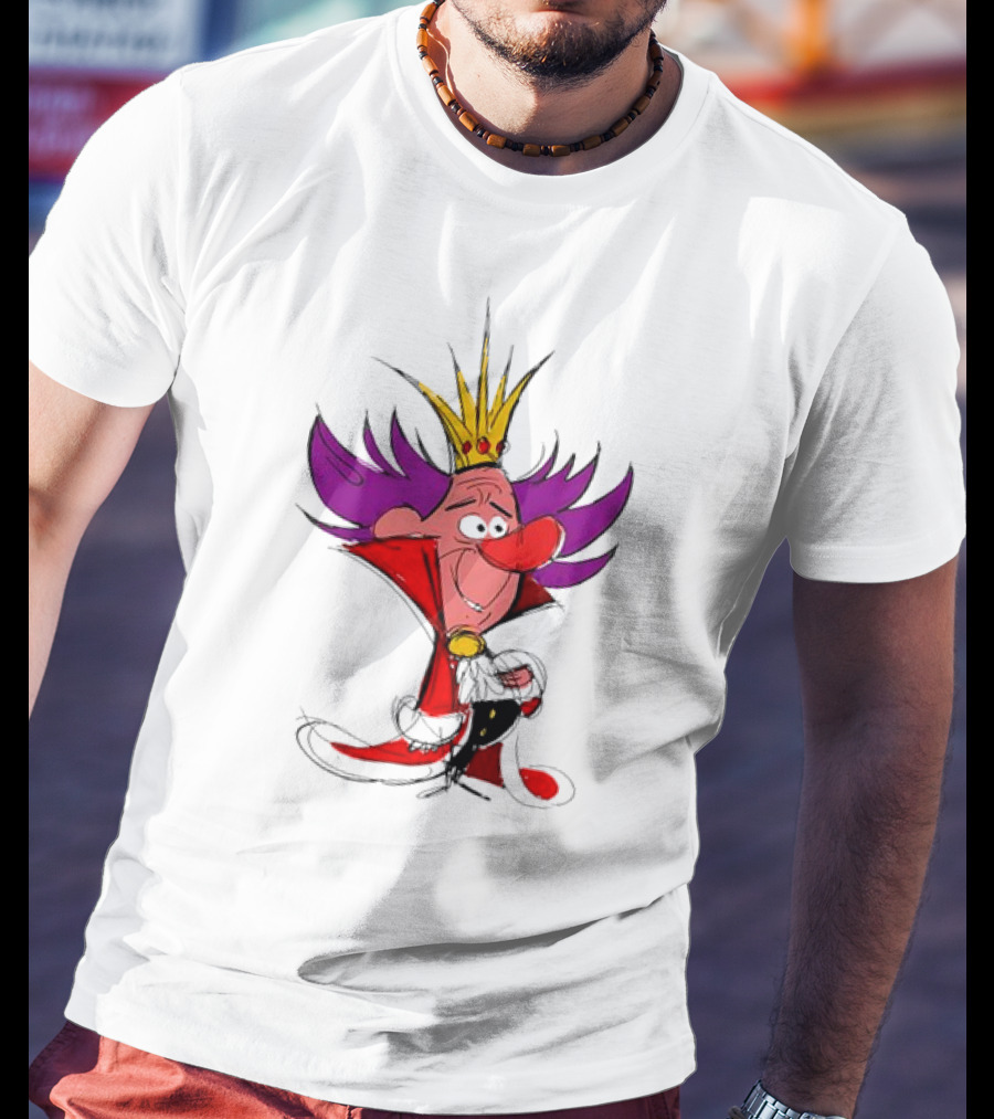 Disney Villains Cartoon Queen Of Hearts T-Shirt