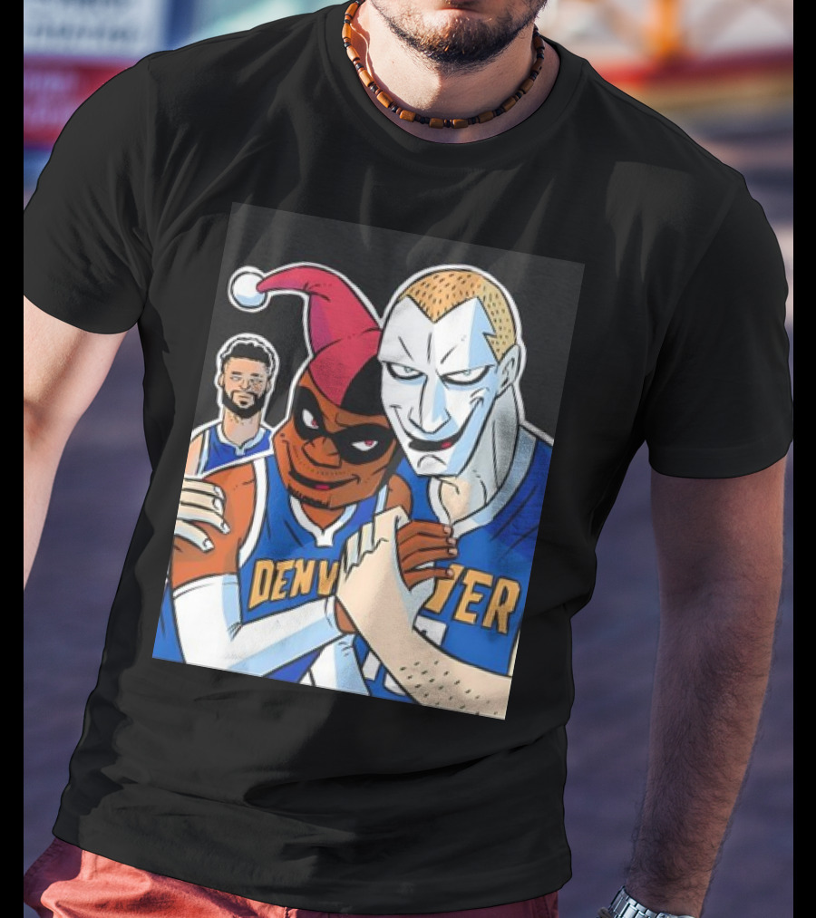 Jokic Russ Jokic Russell Westbrook Denver Nuggets Basketball Jokic Comic T-Shirt
