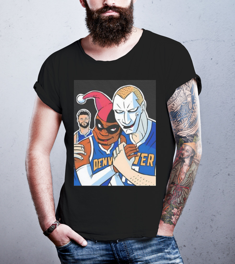 Jokic Russ Jokic Russell Westbrook Denver Nuggets Basketball Jokic Comic T-Shirt