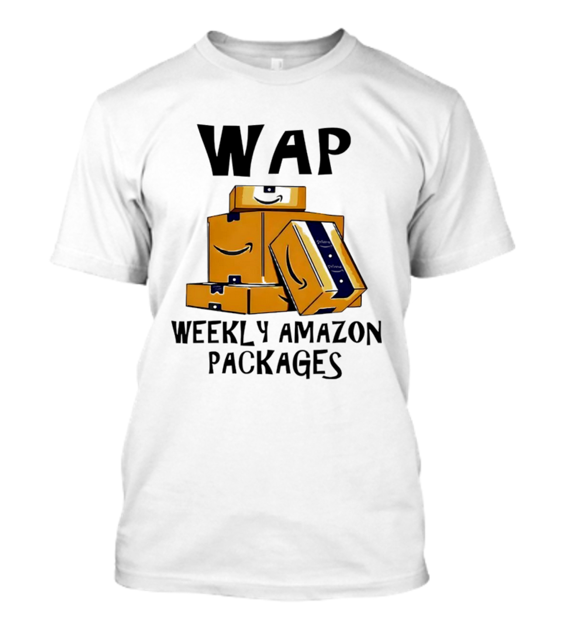 WAP Weekly Amazon Packages Box Stack T-Shirt