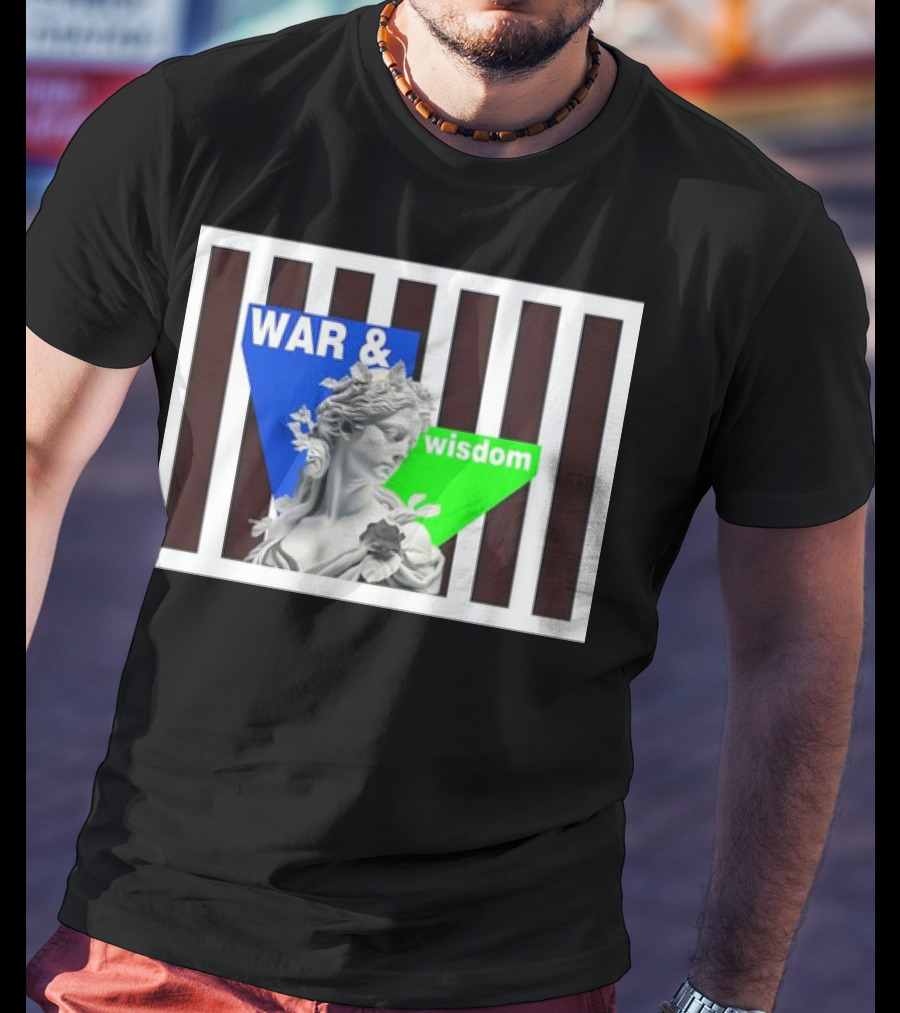 War And Wisdom Statue T-Shirt