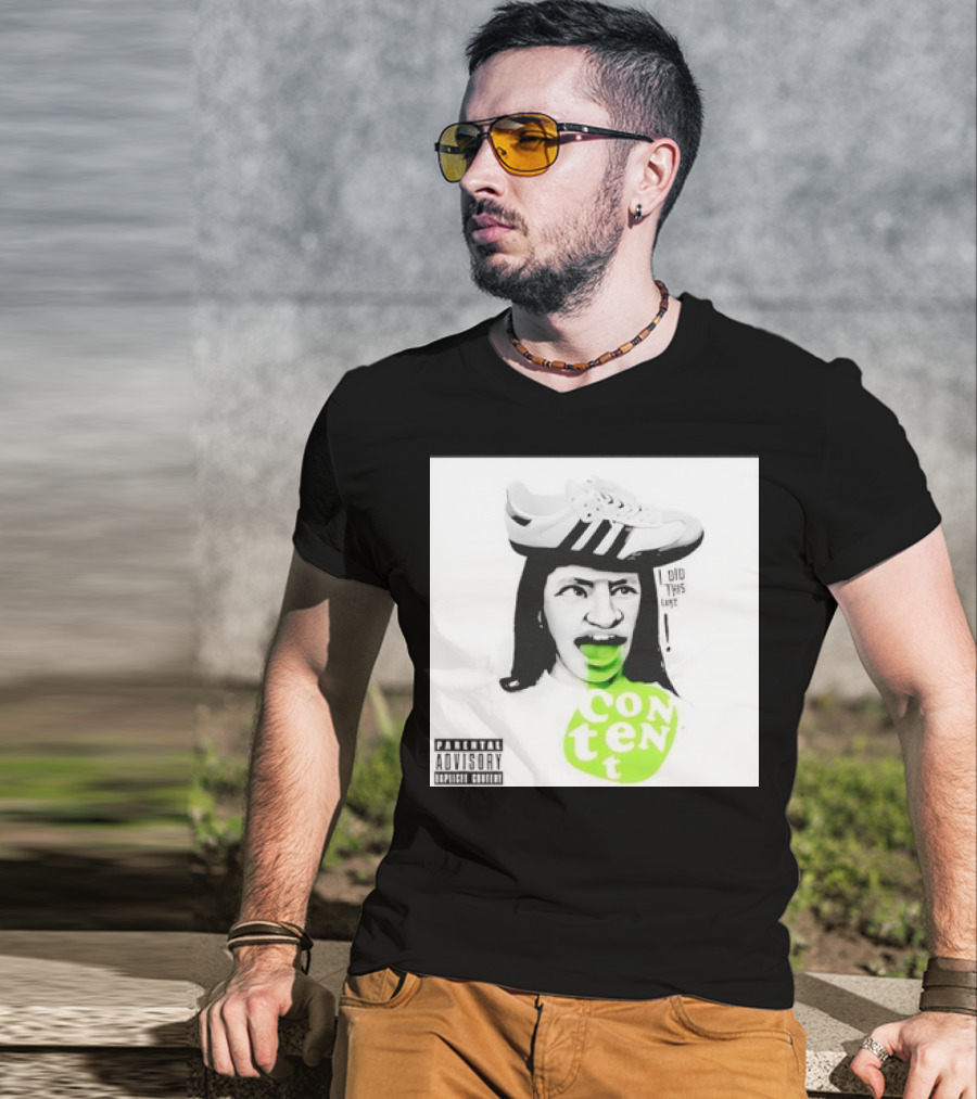 I Did This Luke Content Members Show The Album Retro Parental Advisory T-Shirt