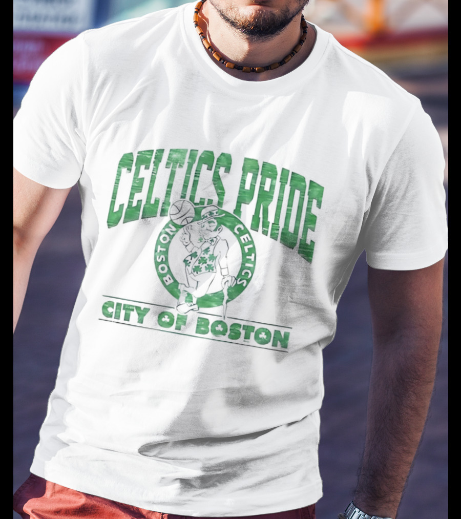 Celtics Pride Boston Celtics City Of Boston T-Shirt