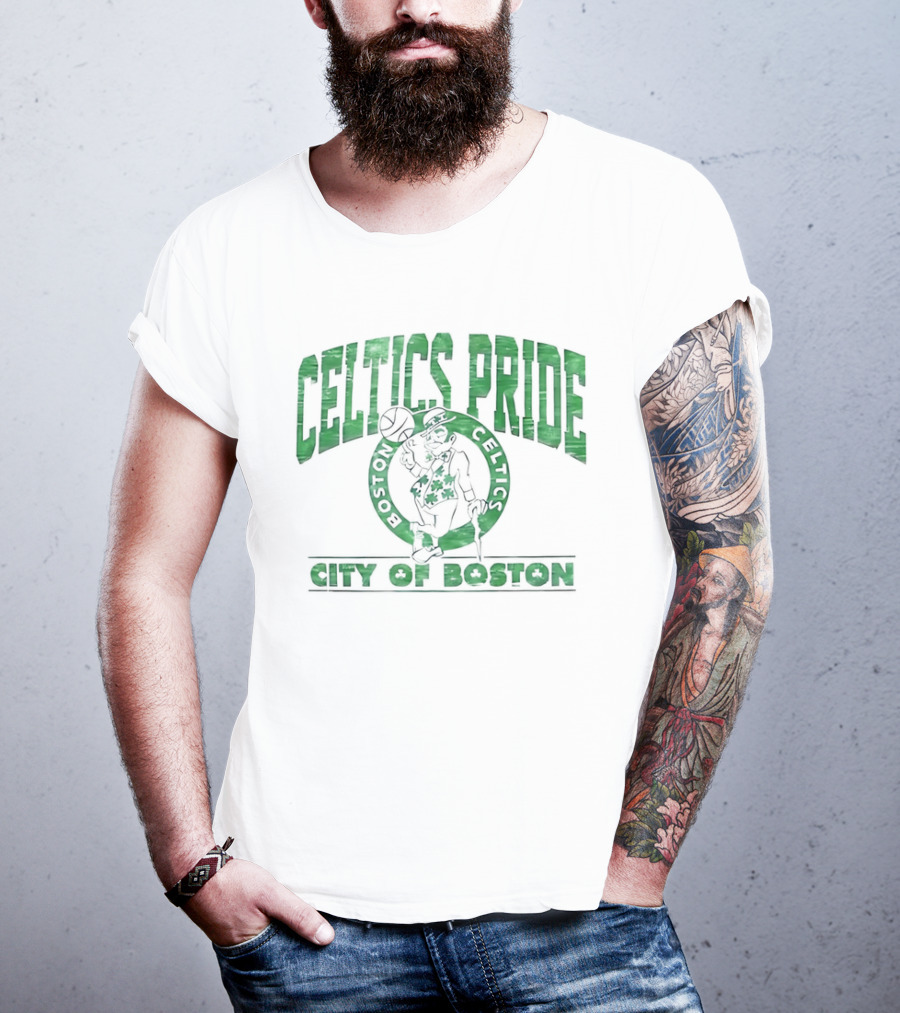 Celtics Pride Boston Celtics City Of Boston T-Shirt