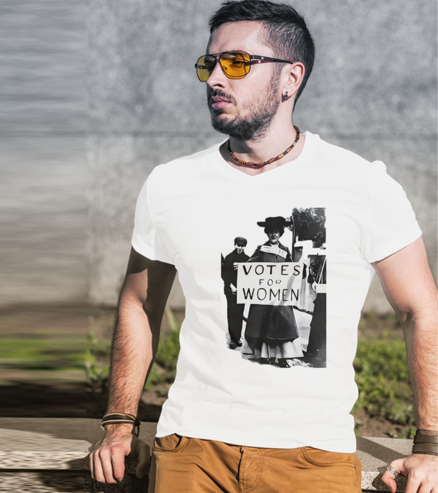 Votes For Women Vintage Suffragette Protest Historical Movement MJ Spider-Man Far From Home T-Shirt