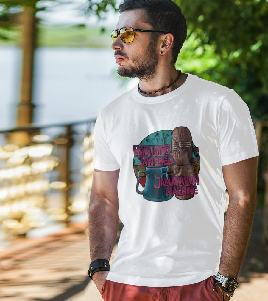 Raktajino Powered Jamaharon Machine T-Shirt