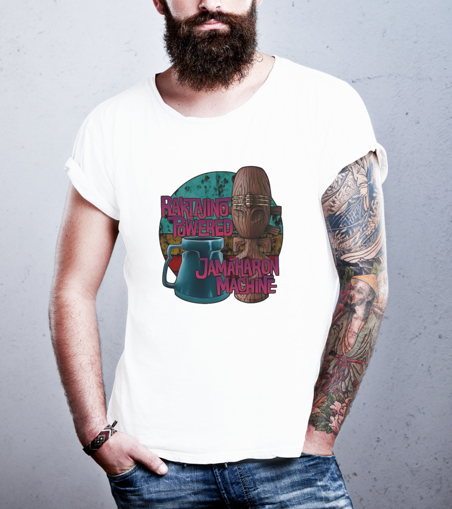 Raktajino Powered Jamaharon Machine T-Shirt