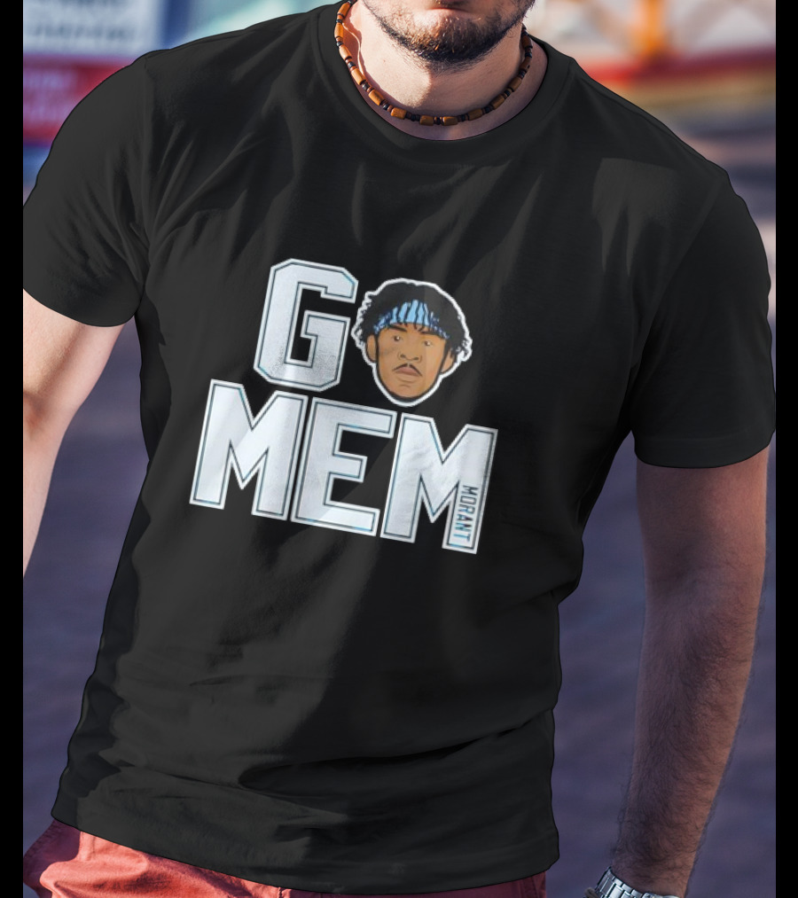Ja Morant GO MEM Basketball Morant Headband Fan T-Shirt