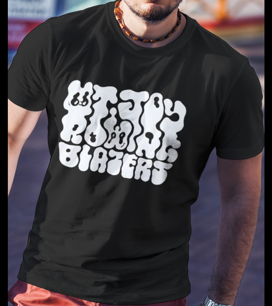 Rowing Blazers X Mt. Joy Psychedelic Typography Collaboration T-Shirt