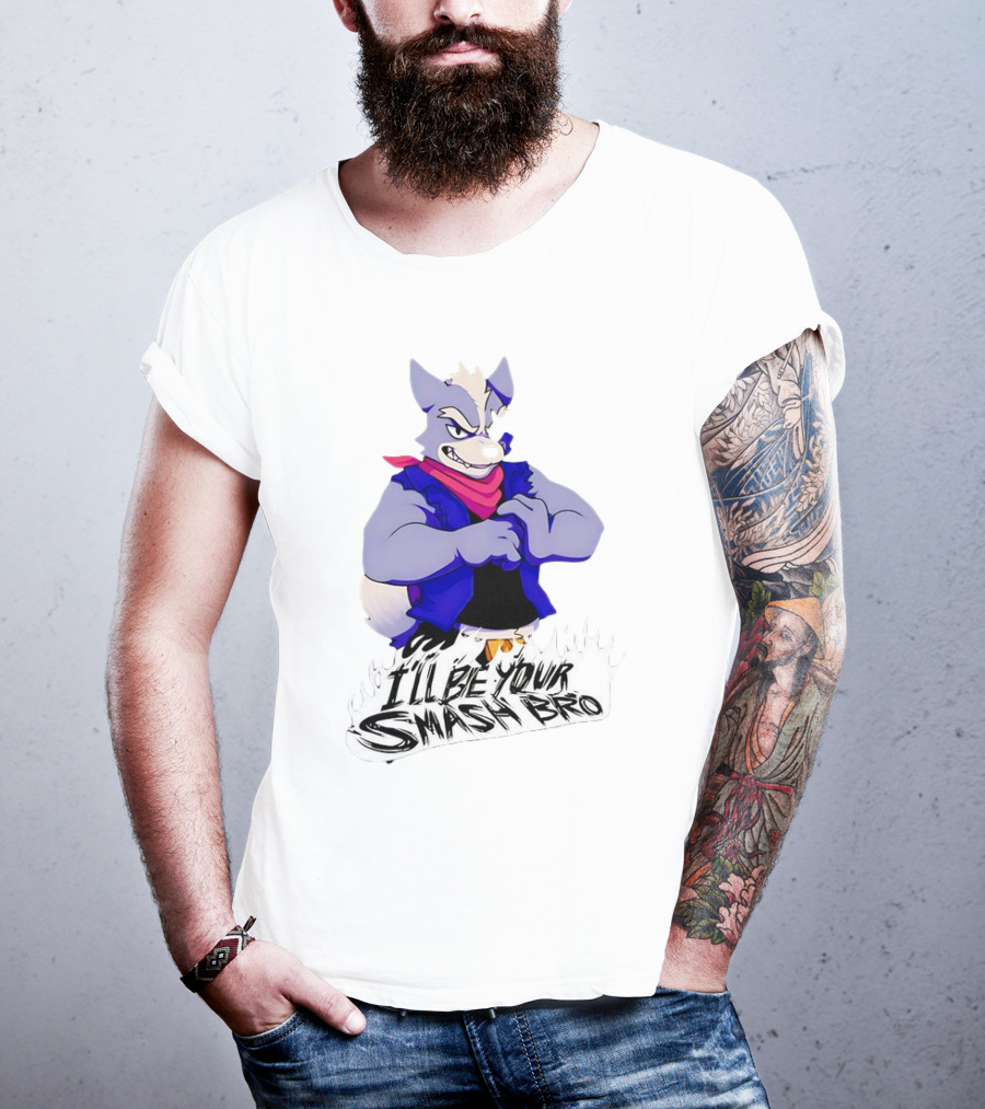 I'll Be Your Smash Bro Wolf Furry T-Shirt