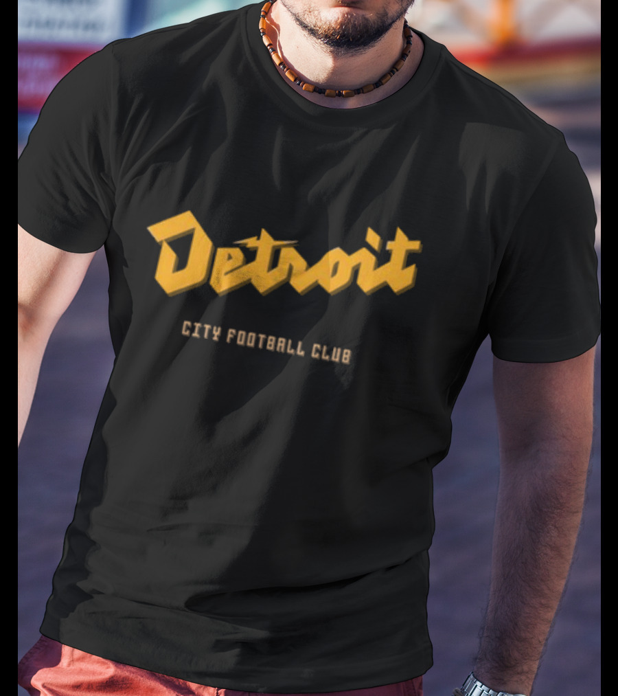 Detroit City Football Club Dan Campbell T-Shirt