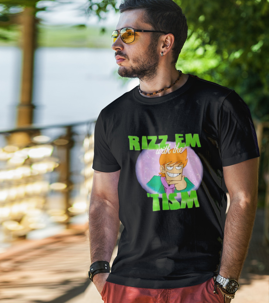 Eddsworld Rizz Em With The Tism T-Shirt