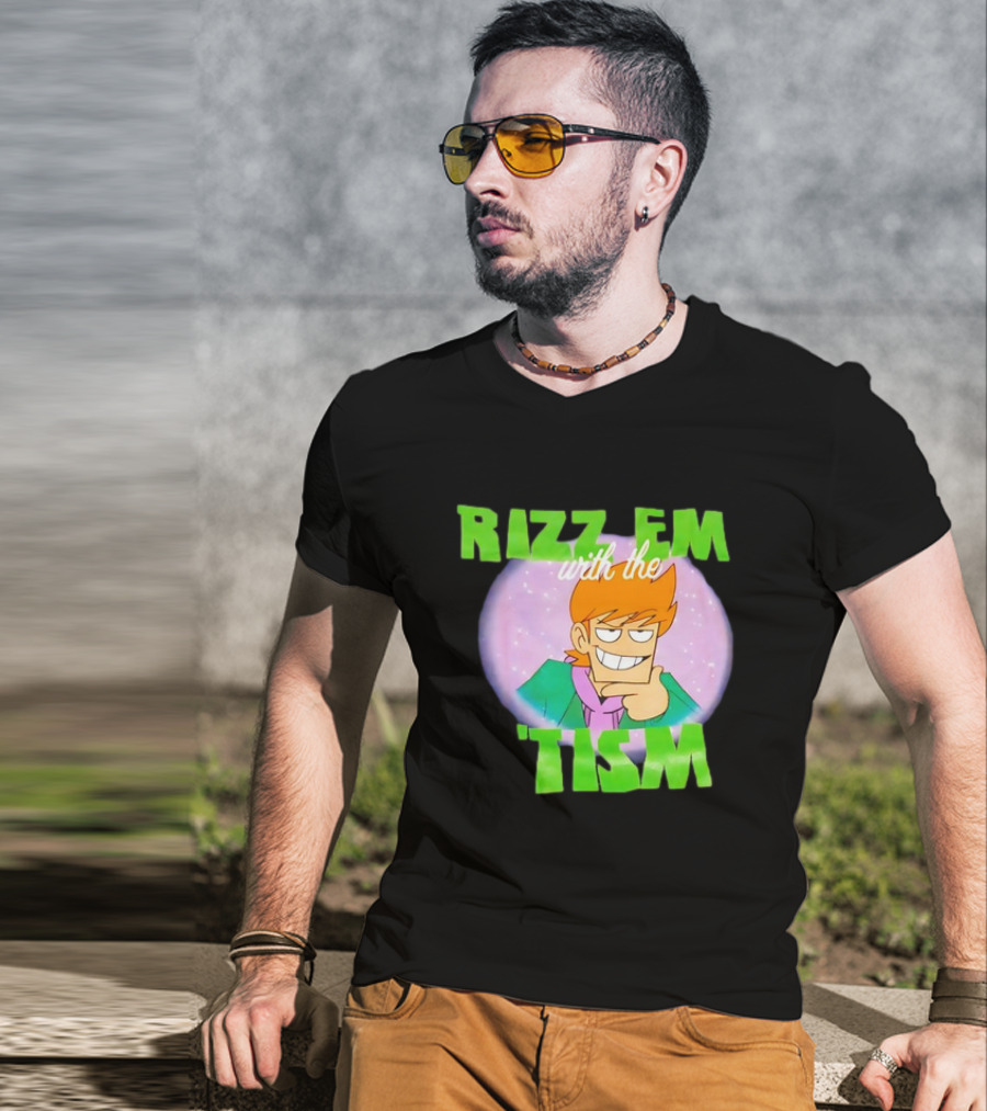 Eddsworld Rizz Em With The Tism T-Shirt