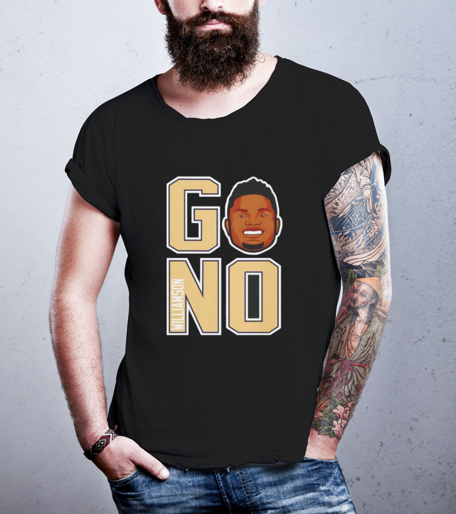 Zion Williamson GO NO Face Basketball T-Shirt