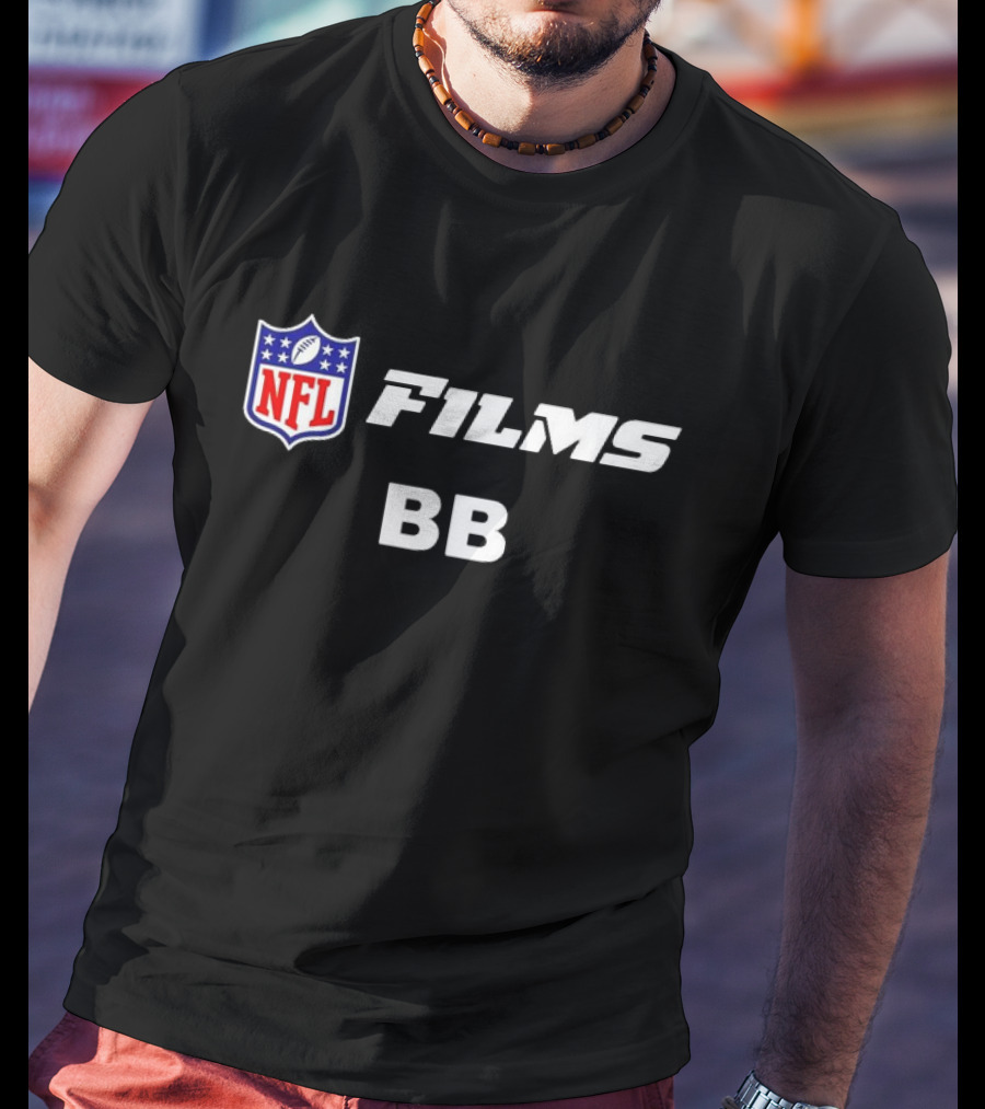 NFL Films BB Keion White Football T-Shirt