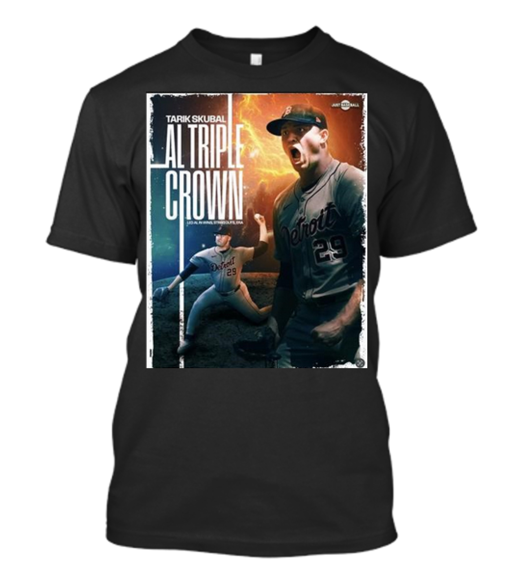 TARIK SKUBAL DETROIT 29 AL TRIPLE CROWN T-Shirt