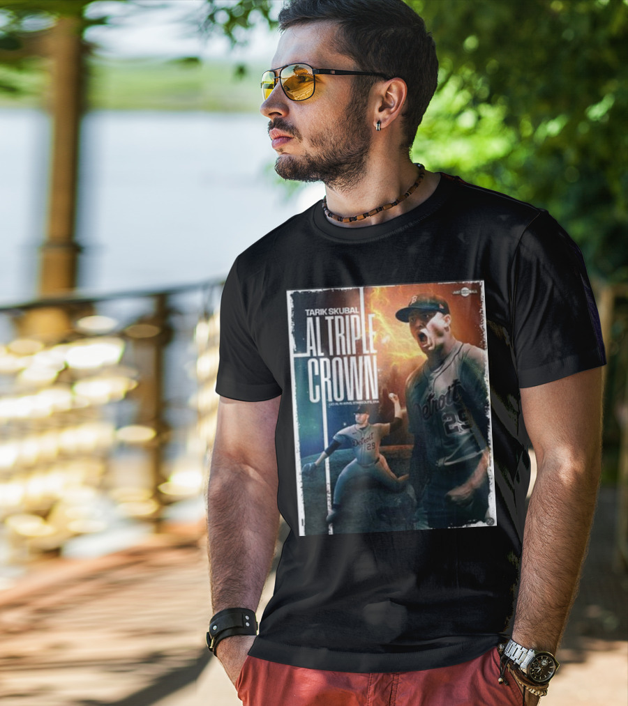 TARIK SKUBAL DETROIT 29 AL TRIPLE CROWN T-Shirt