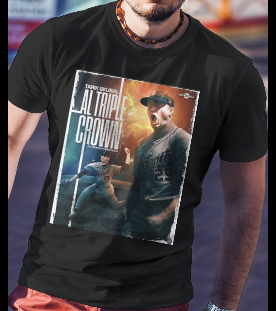 TARIK SKUBAL DETROIT 29 AL TRIPLE CROWN T-Shirt