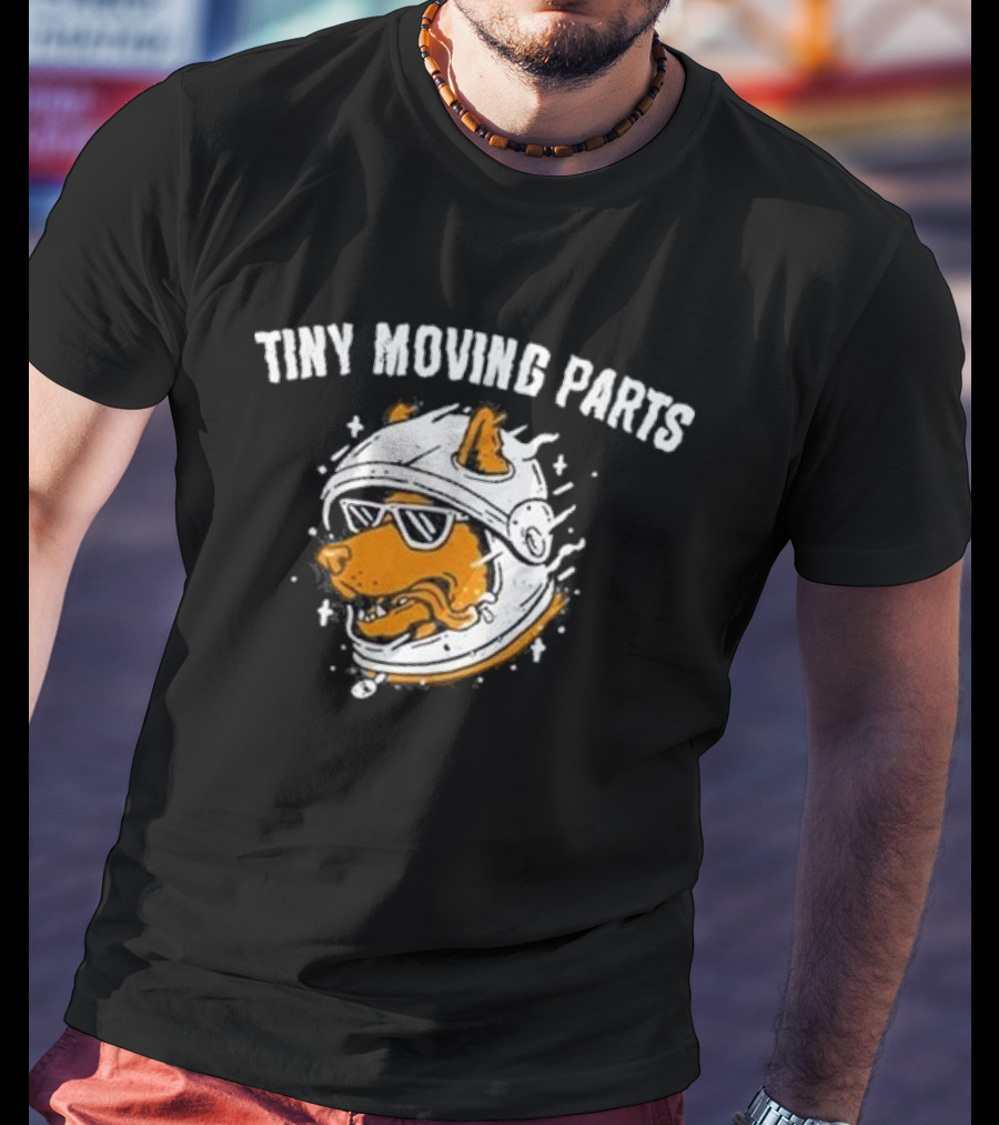 Tiny Moving Parts Astro Dog Retro Helmet Sunglasses Space T-Shirt