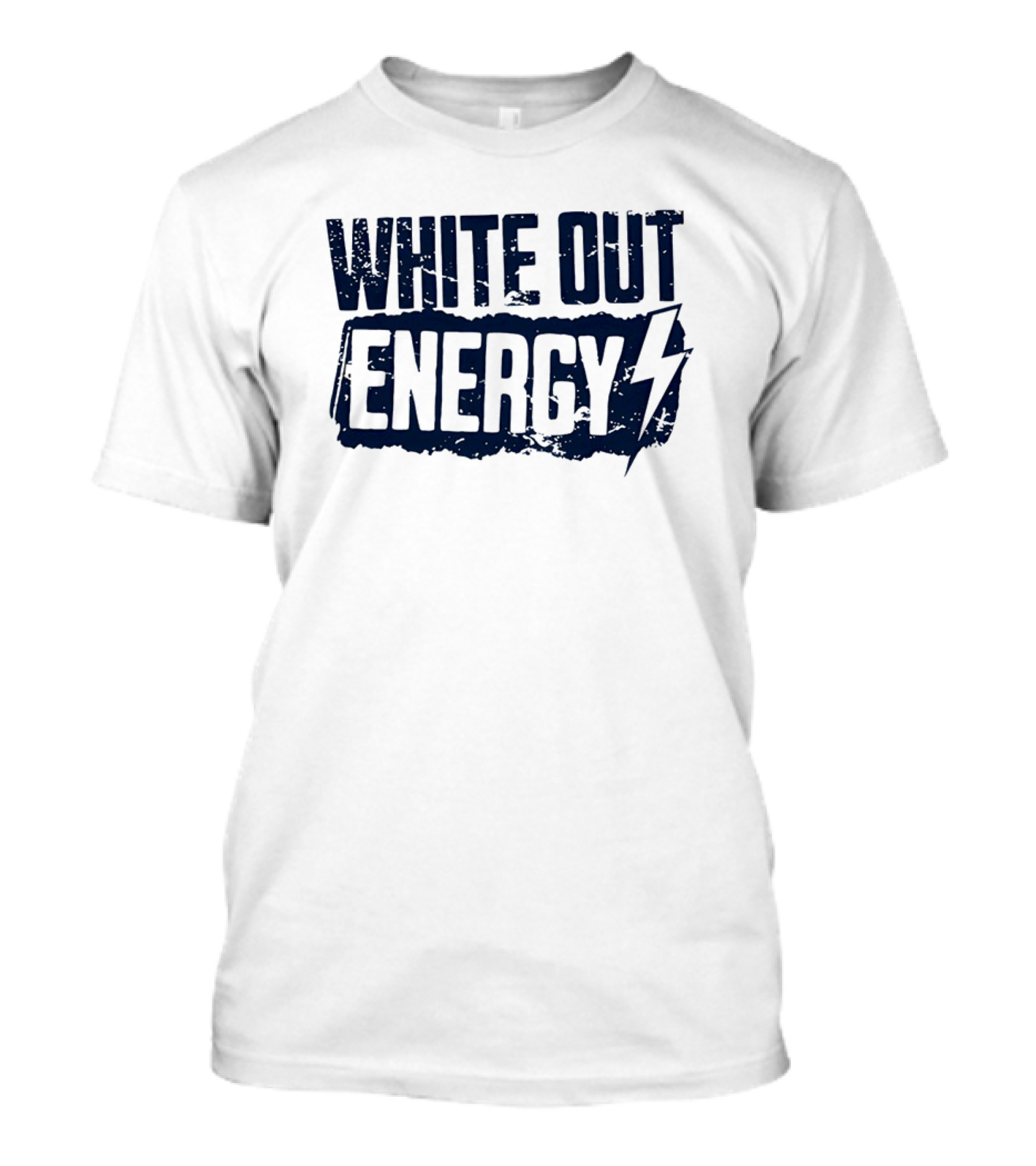 Tampa Bay Lightning White Out Energy Storm Power T-Shirt