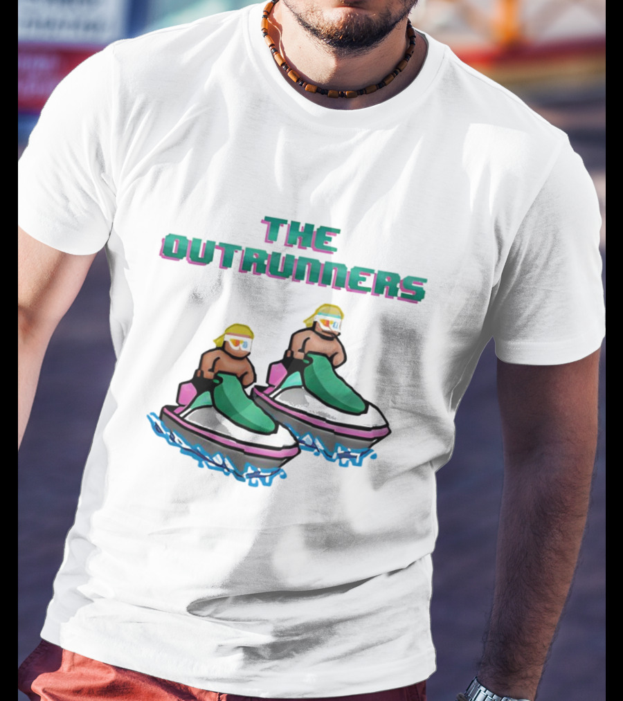The Outrunners Retro Jet Ski Racing T-Shirt