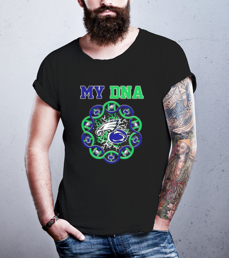 MY DNA Philadelphia Eagles Nittany Lions T-Shirt