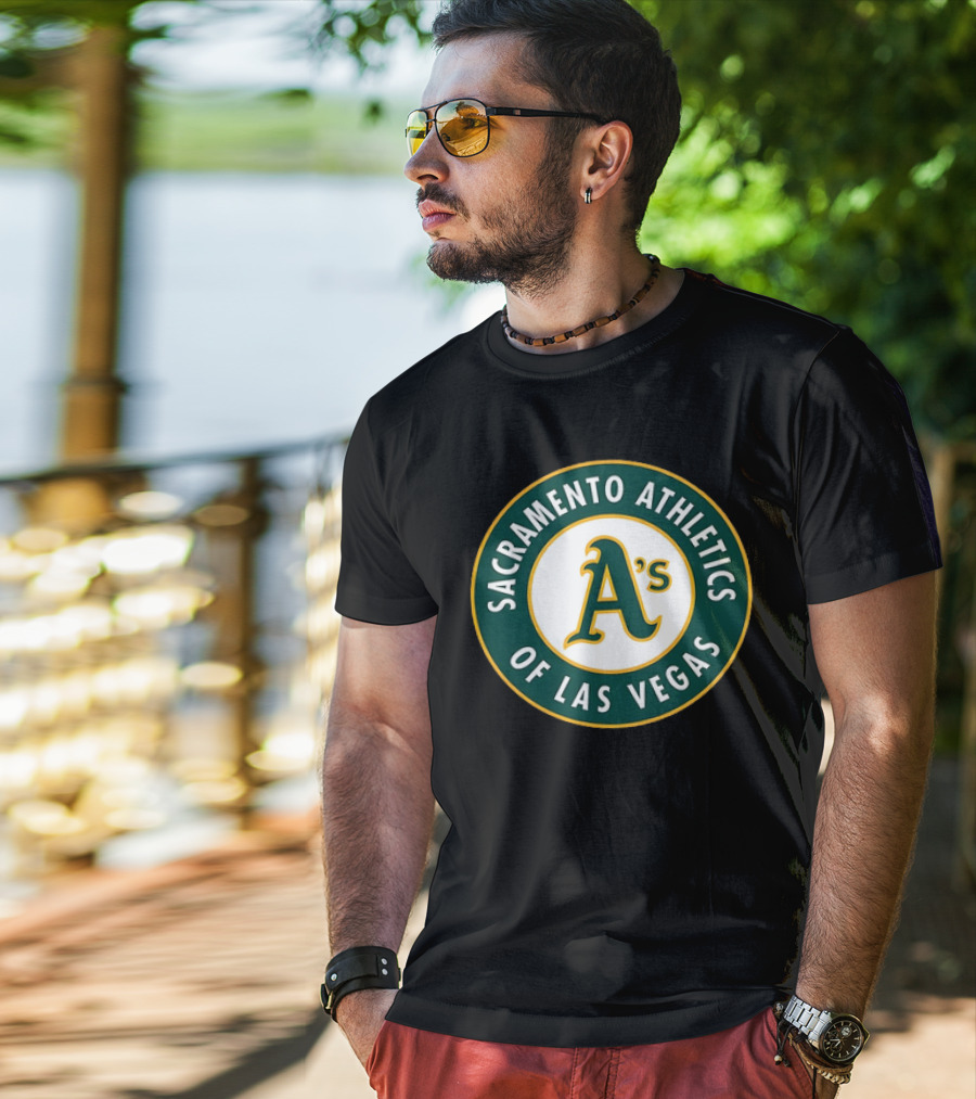 Sacramento Athletics Of Las Vegas A's Logo Oakland Athletics T-Shirt