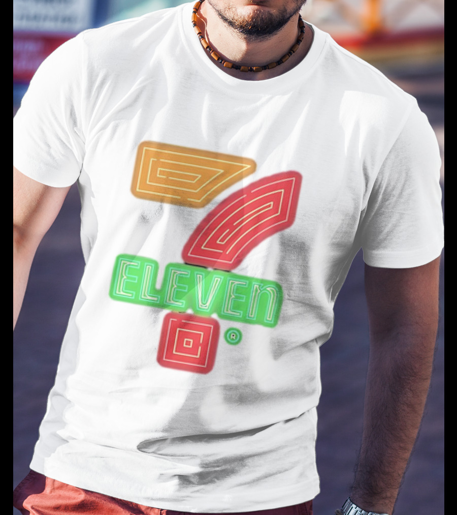 Ja’marr Chase X 7 Eleven Neon Logo Collaboration T-Shirt