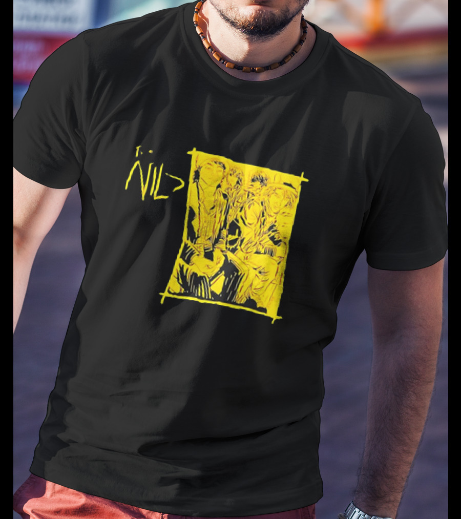 The Nils Comic Band Yellow T-Shirt