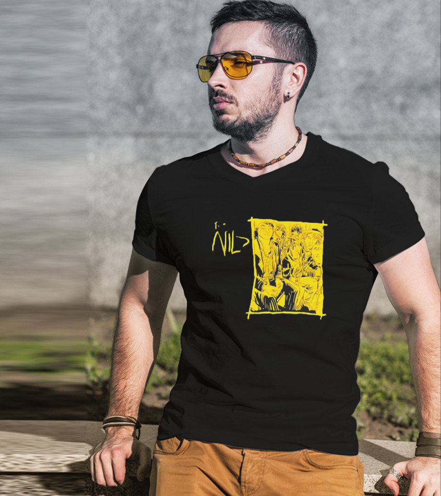 The Nils Comic Band Yellow T-Shirt