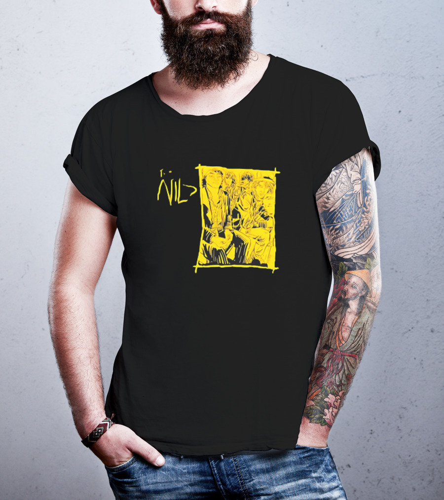 The Nils Comic Band Yellow T-Shirt