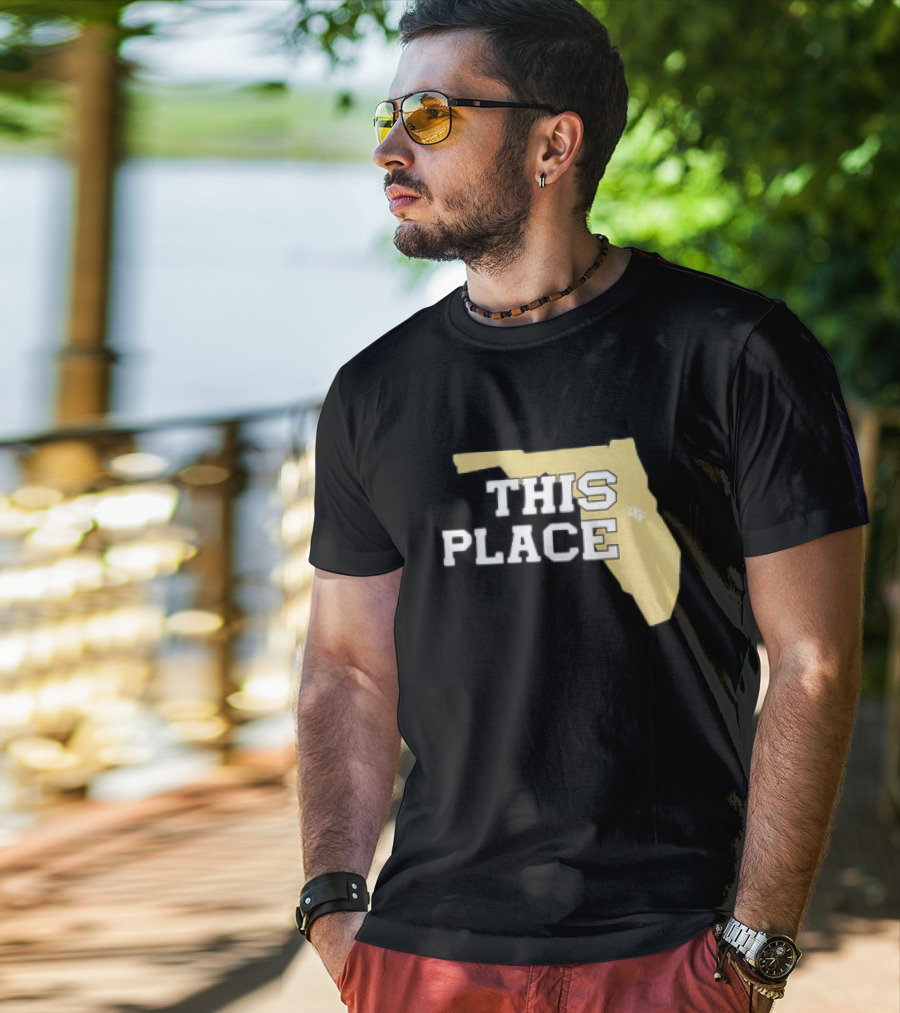 UCF Knights This Place Florida State Outline T-Shirt