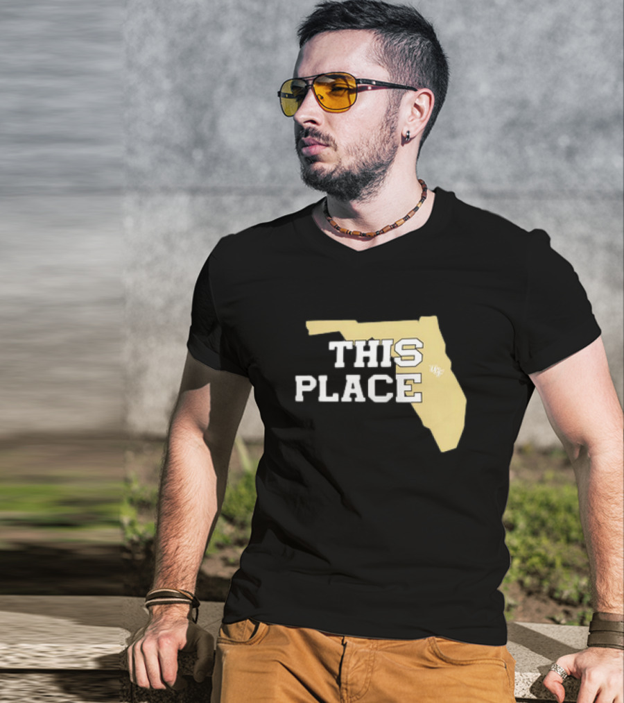 UCF Knights This Place Florida State Outline T-Shirt