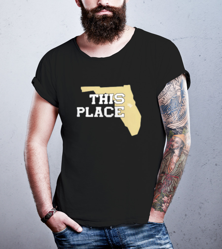 UCF Knights This Place Florida State Outline T-Shirt