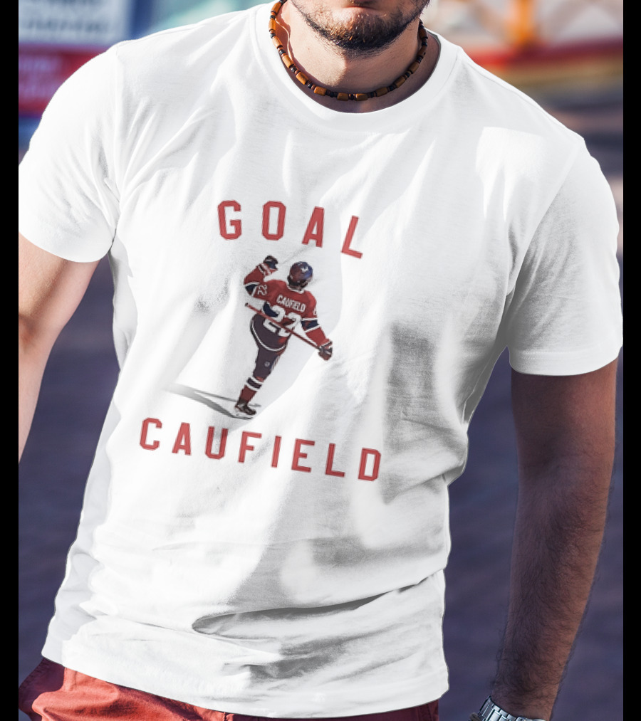 Goal Cole Caufield Montreal Canadiens Hockey T-Shirt