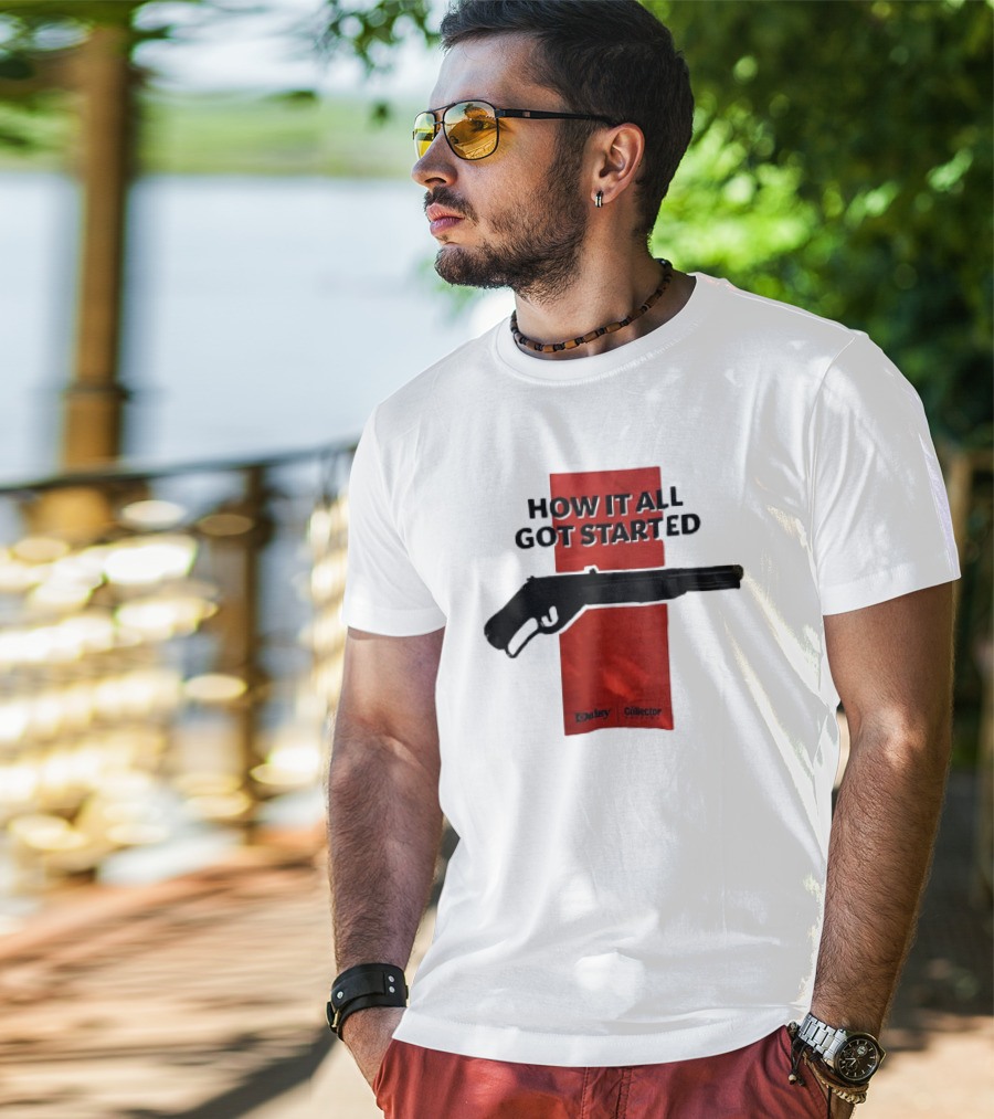 Daisy Collector How It All Got Started Gun T-Shirt