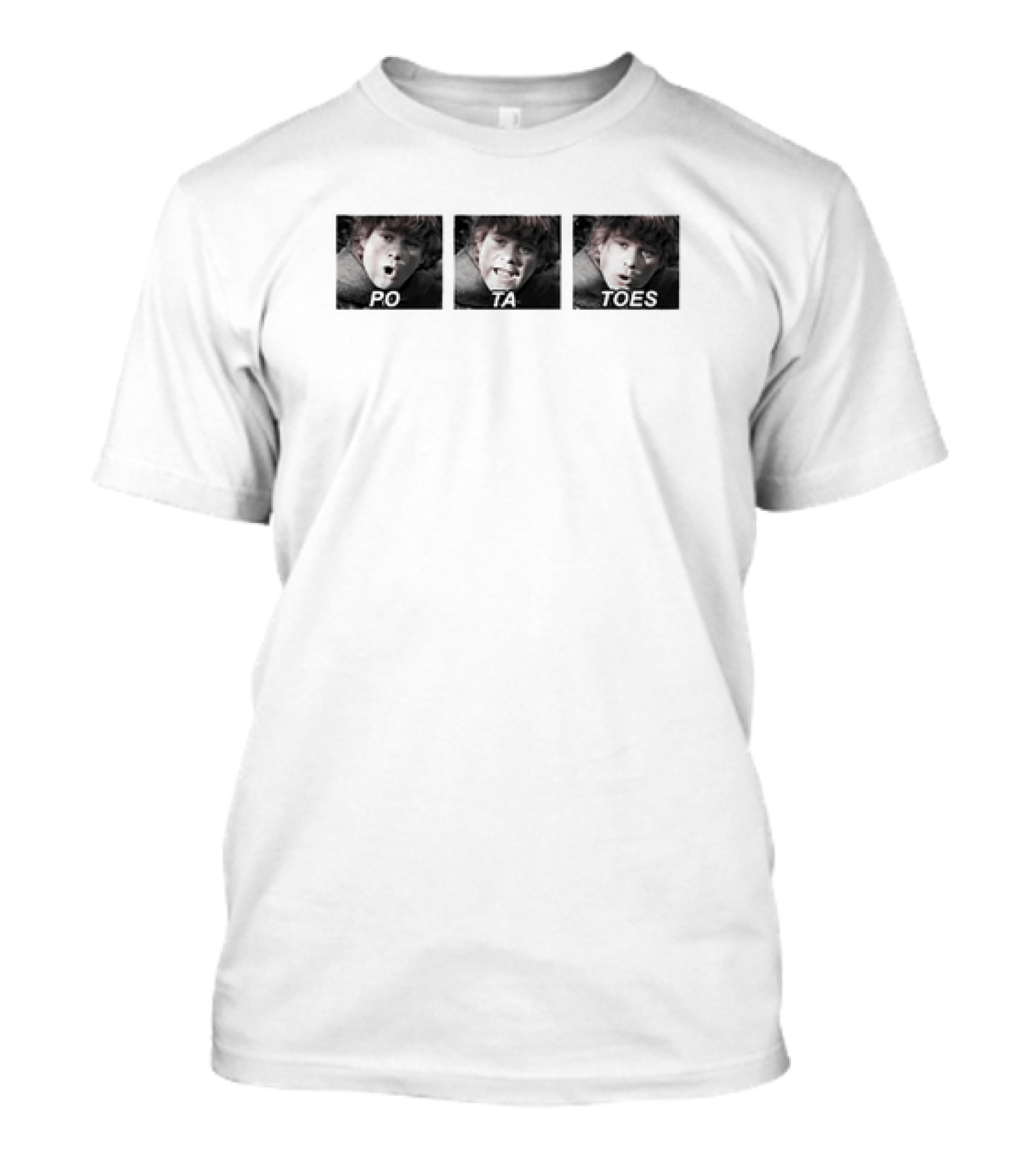 Kate Herron Lord Of The Rings Potatoes Samwise Gamgee Po Ta Toes T-Shirt