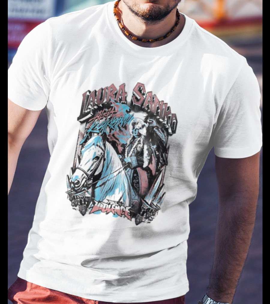 Laura Sanko Mega Manowar Full Violence T-Shirt