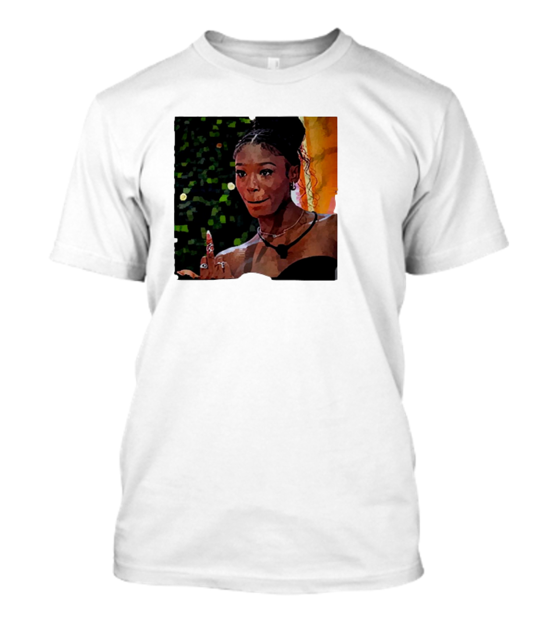 Love Island USA Serena Gesture Middle Finger T-Shirt