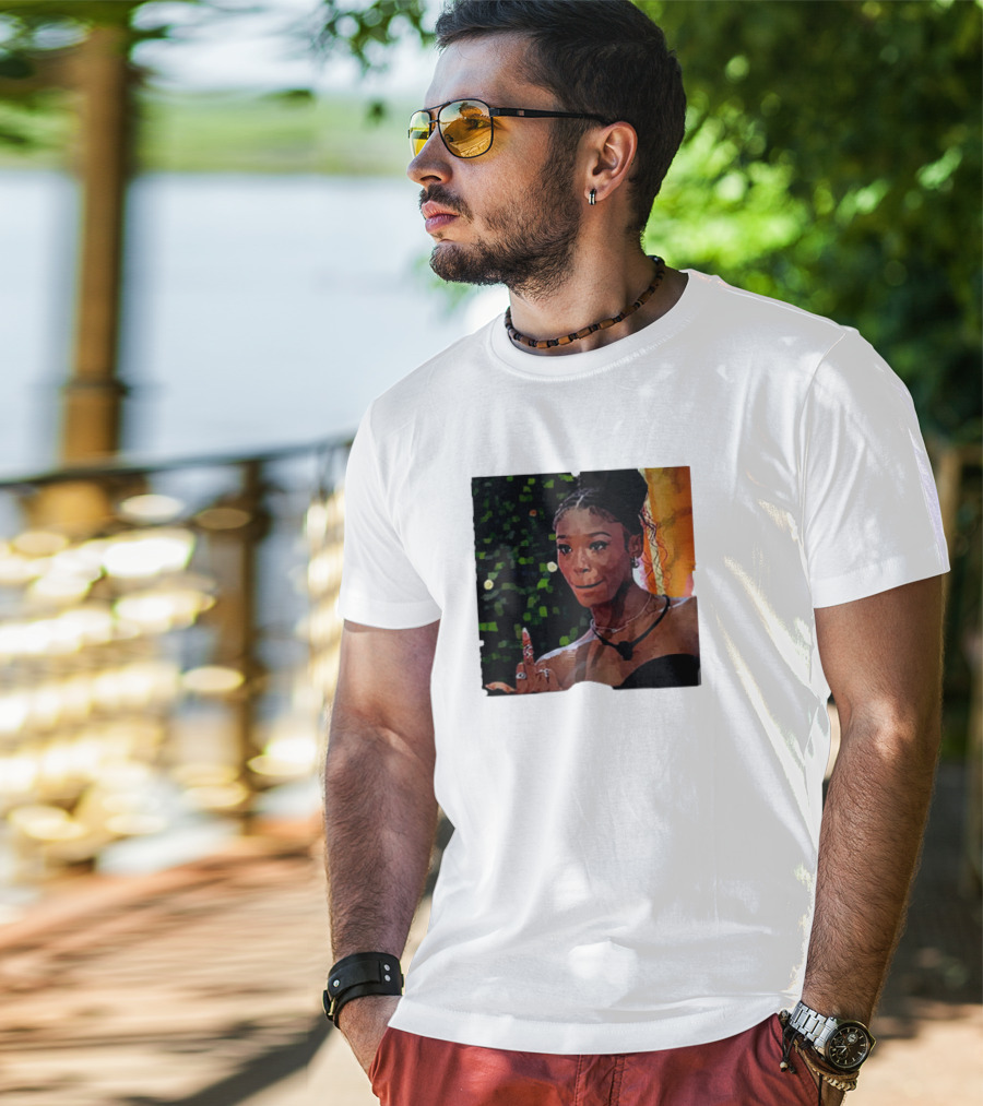 Love Island USA Serena Gesture Middle Finger T-Shirt