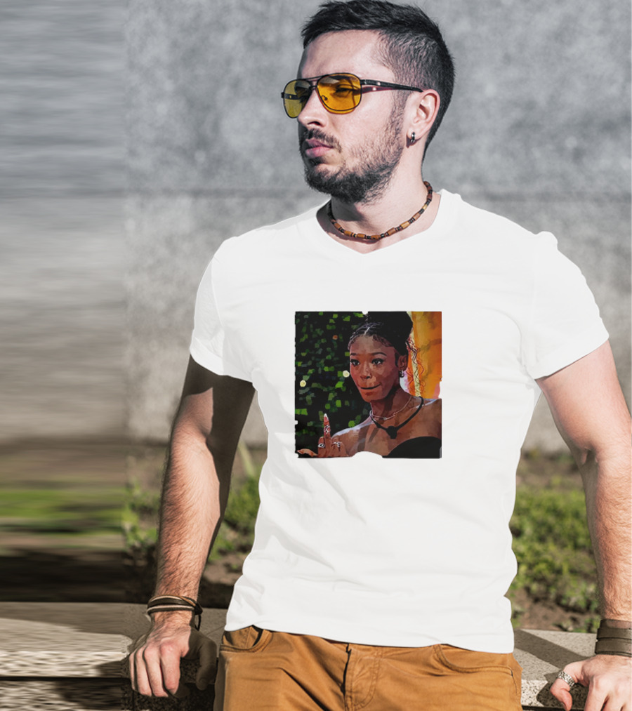 Love Island USA Serena Gesture Middle Finger T-Shirt